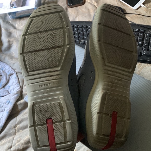 Prada suede sneakers will trade for size 44 - Picture 4 of 5